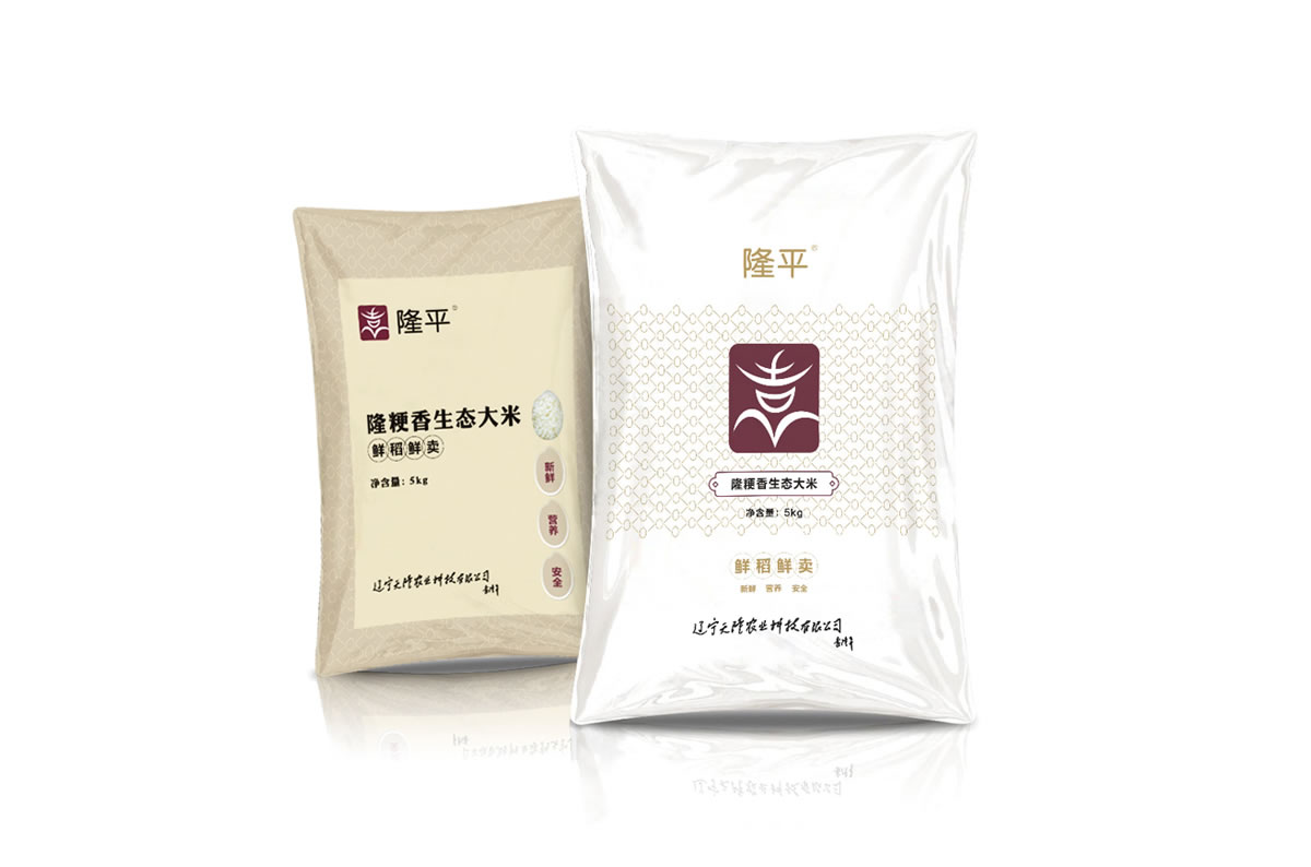 隆平大米商標(biāo)設(shè)計(jì),隆平大米logo設(shè)計(jì),隆平大米畫冊(cè)設(shè)計(jì)