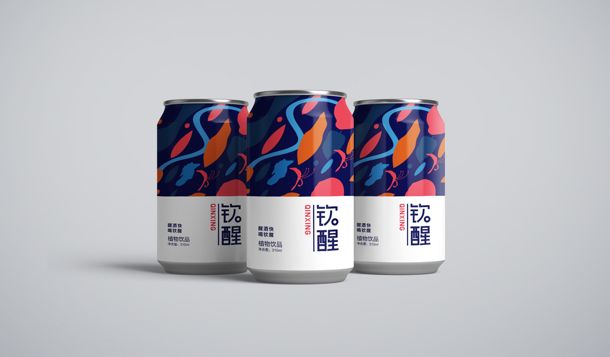 欽醒植物飲品品牌設計,欽醒植物飲品包裝設計,欽醒植物飲品標志設計,欽醒植物飲品商標設計,欽醒植物飲品LOGO設計,飲品包裝設計