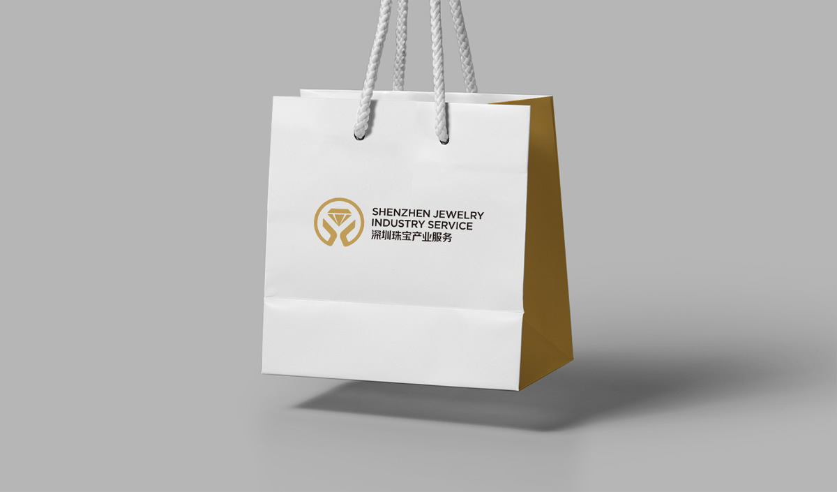 深圳珠寶產(chǎn)業(yè)服務(wù)品牌形象設(shè)計/標志設(shè)計